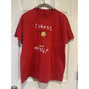 The Simpsons I dress Myself T Shirt‎ Size XL